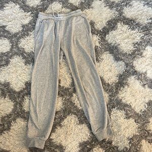 Grey garage joggers